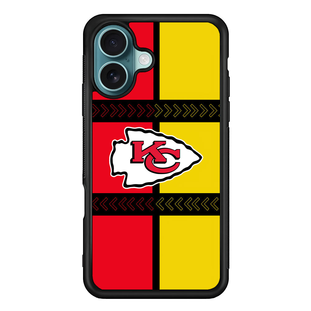 NFL Kansas City Chiefs Colorful iPhone 17 Case - Xtracase