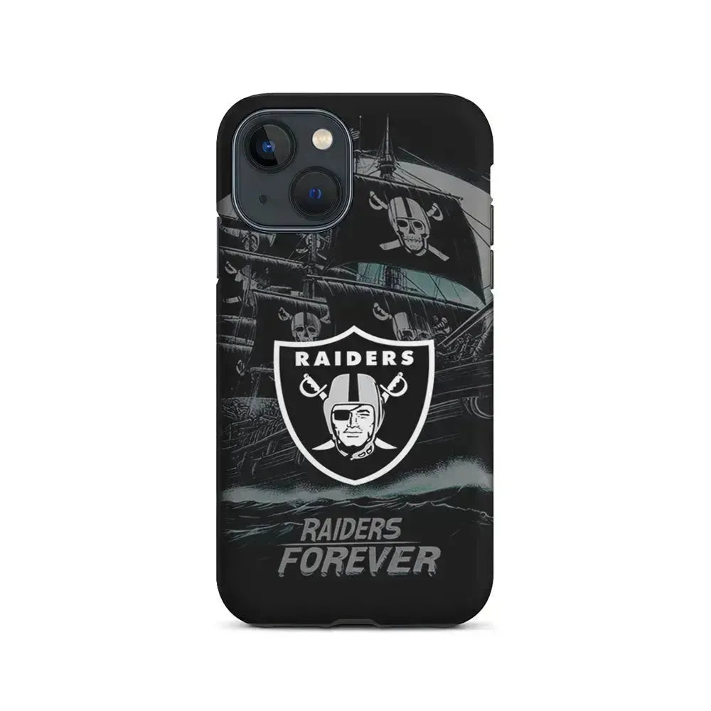 NFL Las Vegas Raiders Forever iPhone 13 Mini Case-2 in 1 Tough Case-Xtracase