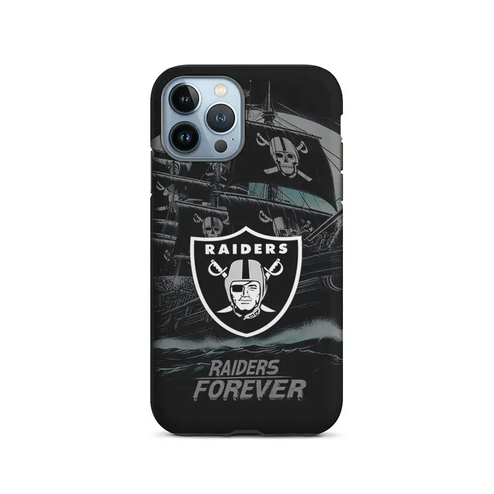 NFL Las Vegas Raiders Forever iPhone 15 Pro Max Case-2 in 1 Tough Case-Xtracase