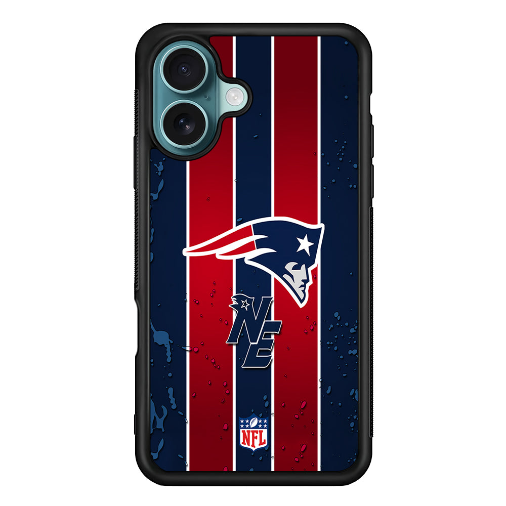 NFL New England Patriots Flag Line iPhone 17 Case - Xtracase
