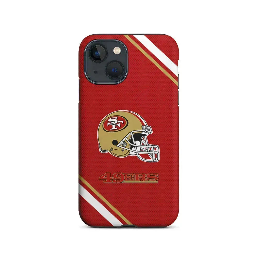 NFL San Francisco 49ers Helmet iPhone 13 Mini Case-2 in 1 Tough Case-Xtracase