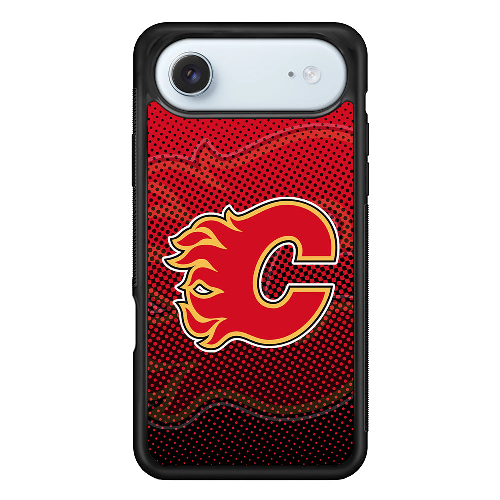 NHL Calgary Flames Dot iPhone 17 Air Case - Xtracase