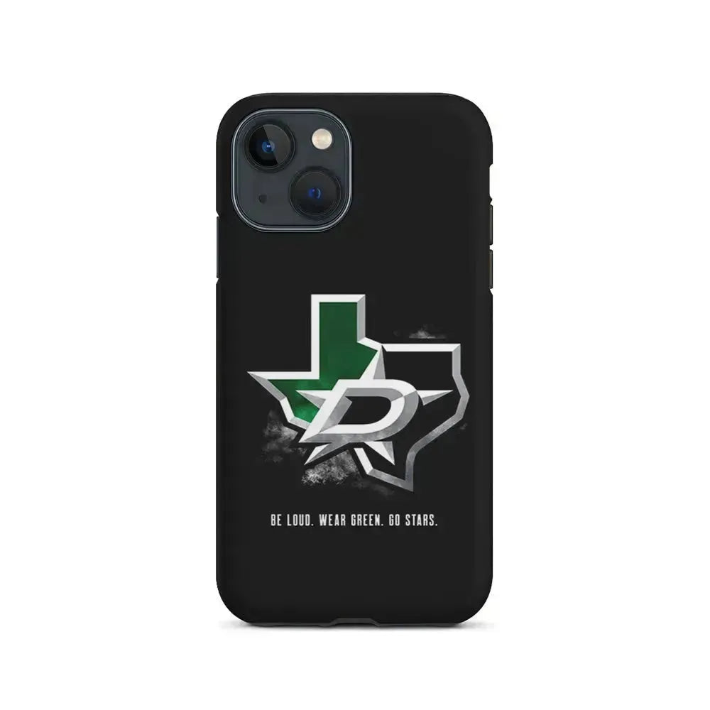 NHL Dallas Stars Be Loud iPhone 13 Mini Case-2 in 1 Tough Case-Xtracase