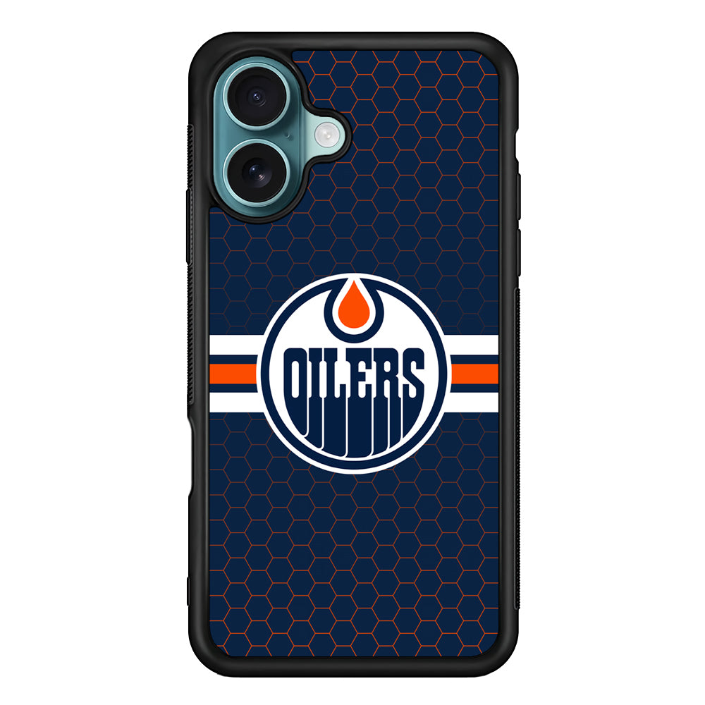NHL Edmonton Oilers Logo iPhone 16 Case - Xtracase