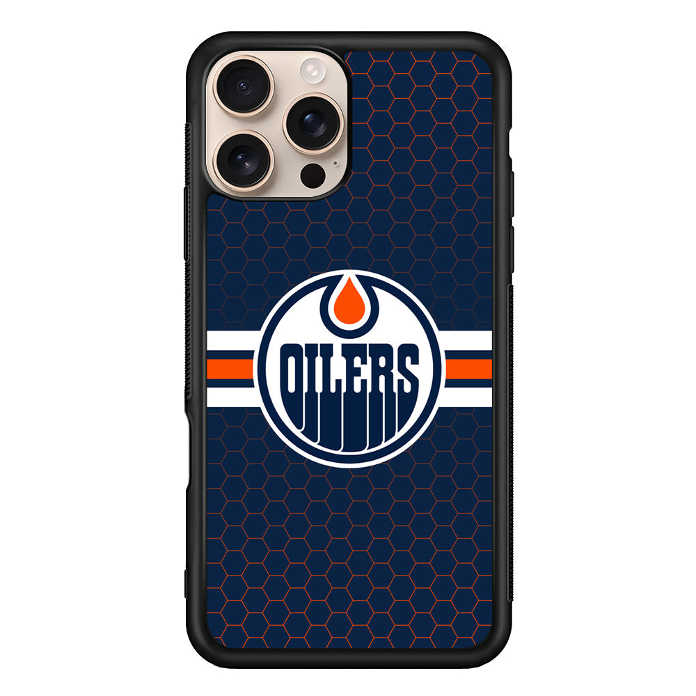 NHL Edmonton Oilers Logo iPhone 16 Pro Max Case - iPhone 16 Pro Max
