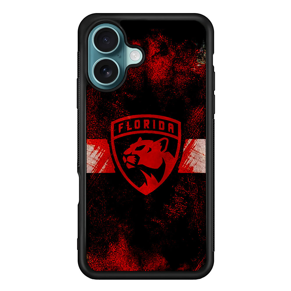 NHL Florida Panthers Abstract iPhone 16 Plus Case - Xtracase