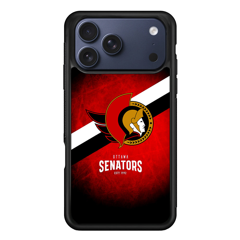 NHL Ottawa Senators Team iPhone 17 Pro Max Case - Xtracase
