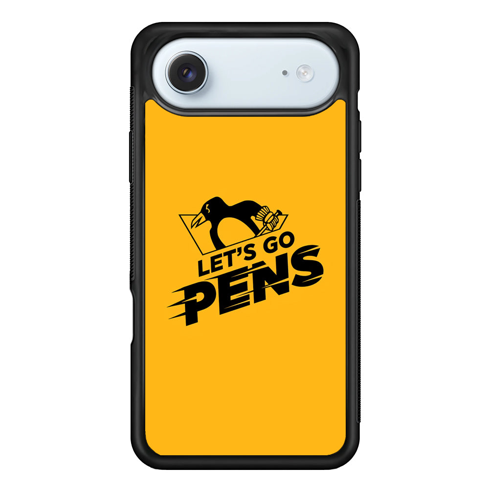 NHL Pittsburgh Penguins Let's Go iPhone 17 Air Case - Xtracase