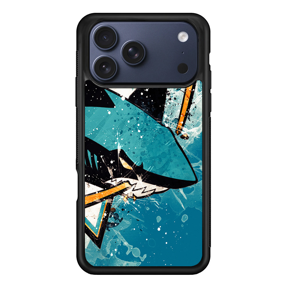 NHL San Jose Sharks Team iPhone 17 Pro Max Case - Xtracase