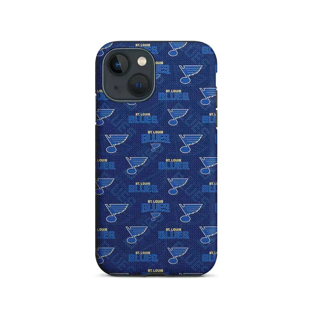 NHL St Louis Blues Team iPhone 13 Mini Case-2 in 1 Tough Case-Xtracase