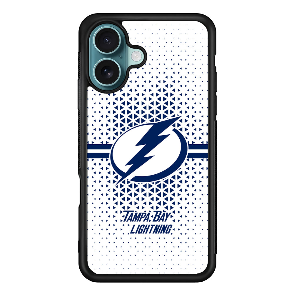 NHL Tampa Bay Lightning Triangle iPhone 16 Case - Xtracase