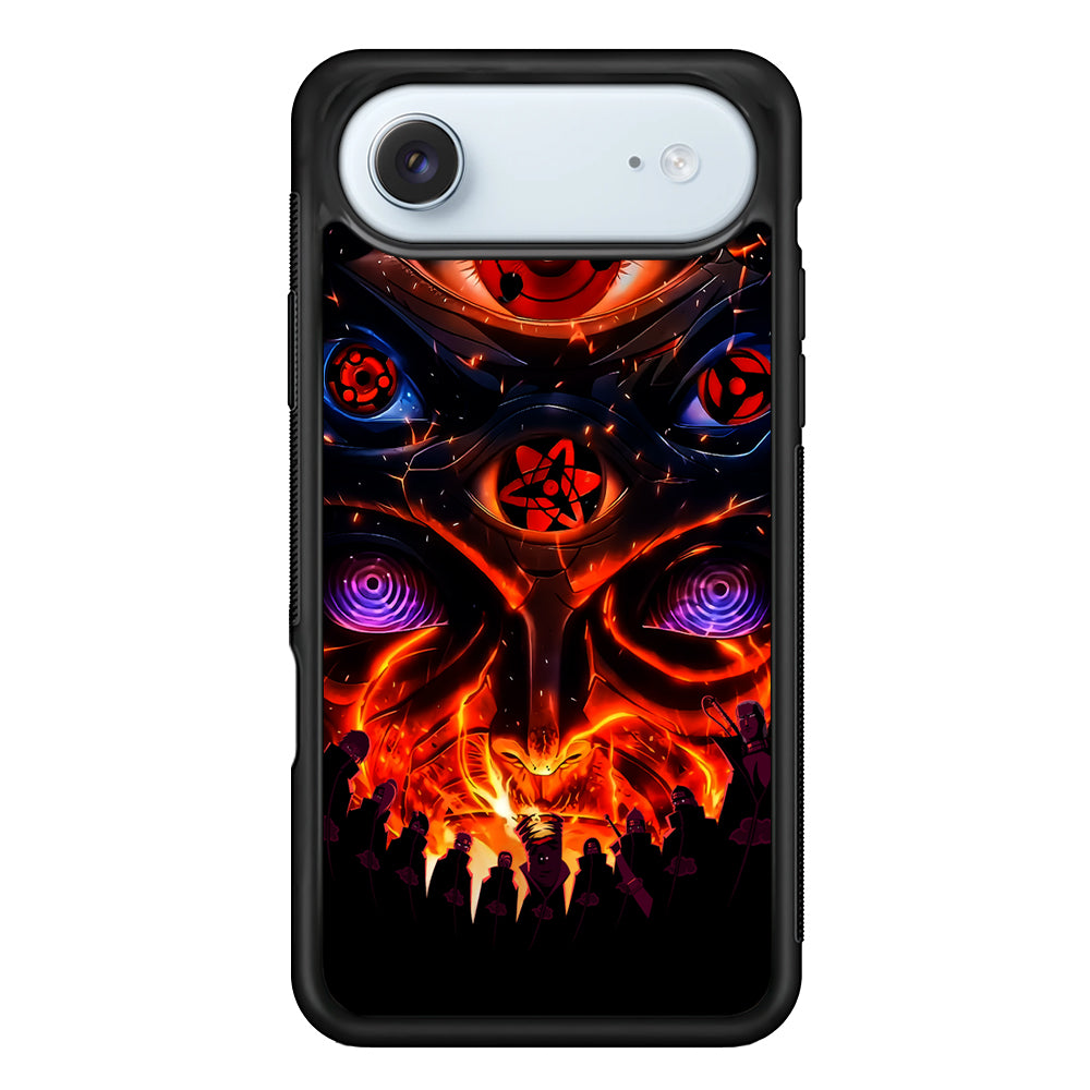 Naruto Akatsuki Clan Eyes iPhone 17 Air Case - Xtracase