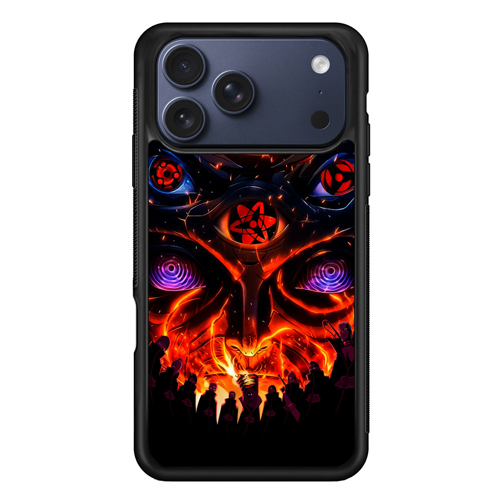 Naruto Akatsuki Clan Eyes iPhone 17 Pro Max Case - Xtracase