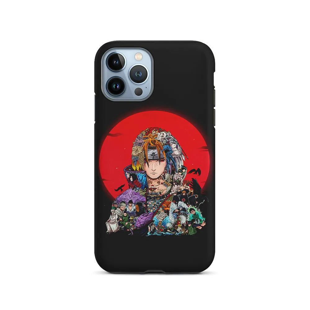 Naruto Akatsuki Clan History iPhone 13 Pro Case-2 in 1 Tough Case-Xtracase