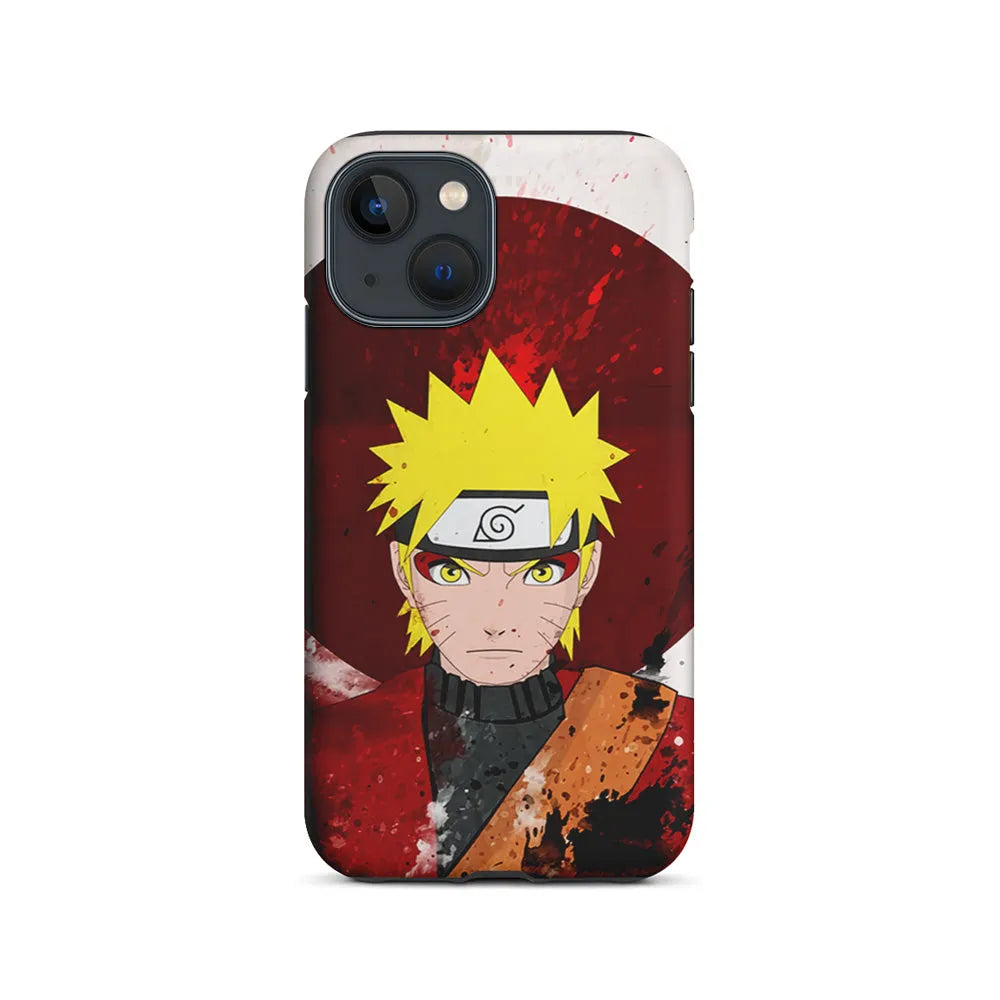 Naruto Art of Senjutsu iPhone 15 Plus Case-2 in 1 Tough Case-Xtracase