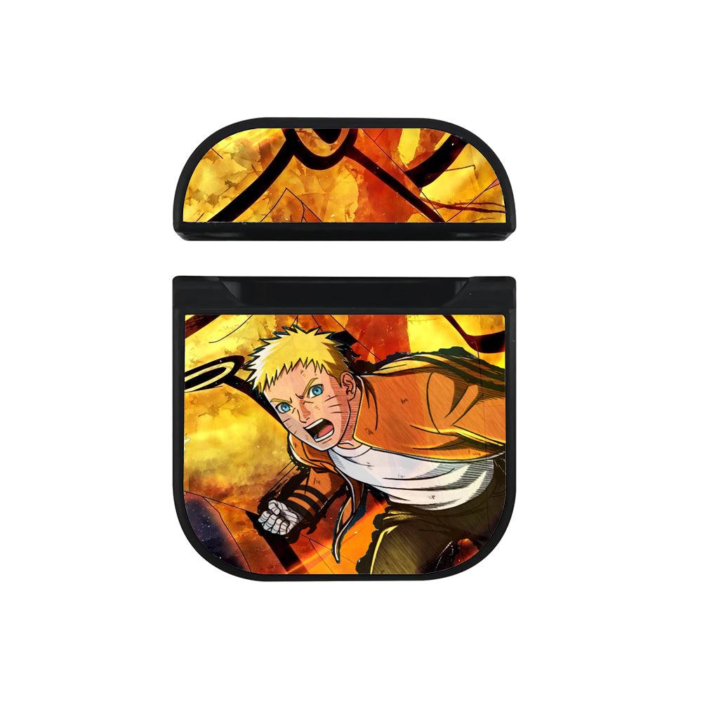 Naruto Blow from The Seventh Hokage Hard Plastic Case Cover For Apple Airpods-Xtracase