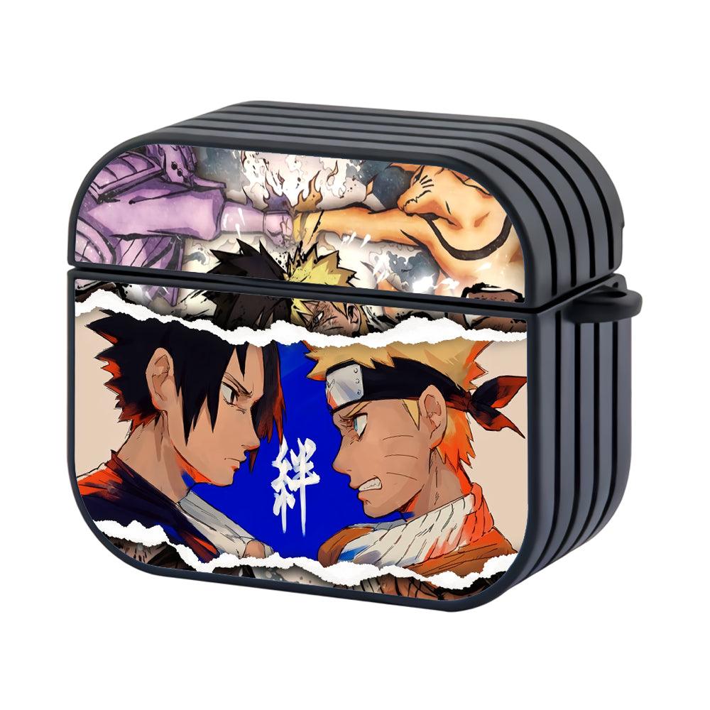 Naruto Stare of Sibling Hard Plastic Case Cover For Apple Airpods 3-Xtracase