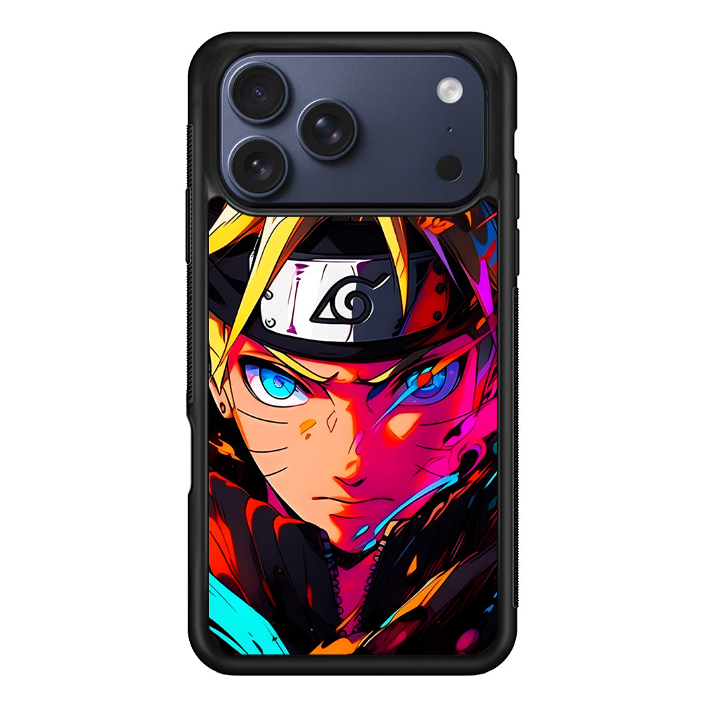 Naruto Uzumaki Colorful Art iPhone 17 Pro Max Case - Xtracase