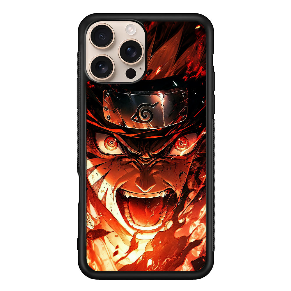 Naruto Uzumaki Goes Berserk iPhone 16 Pro Max Case - iPhone 16 Pro Max