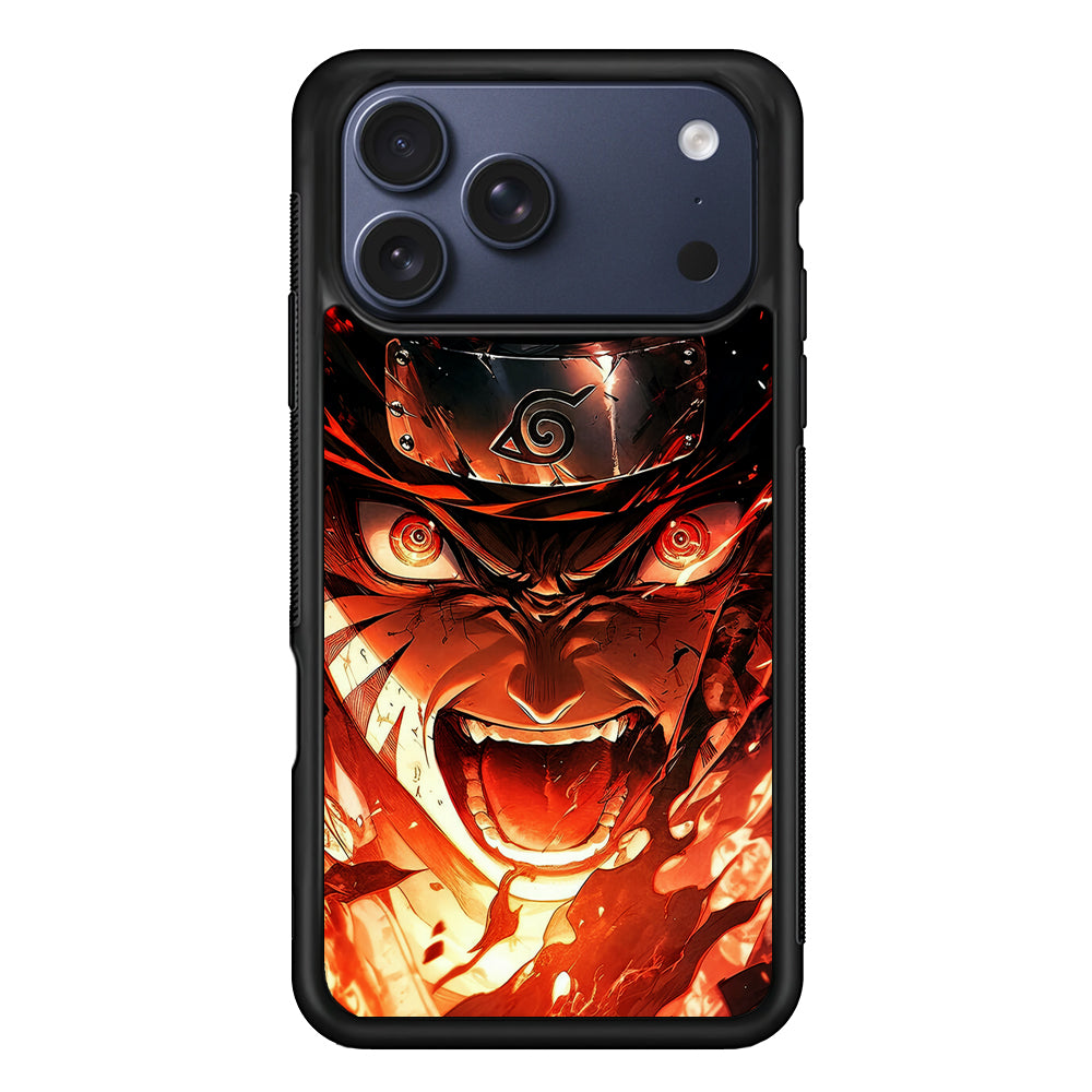 Naruto Uzumaki Goes Berserk iPhone 17 Pro Case - Xtracase