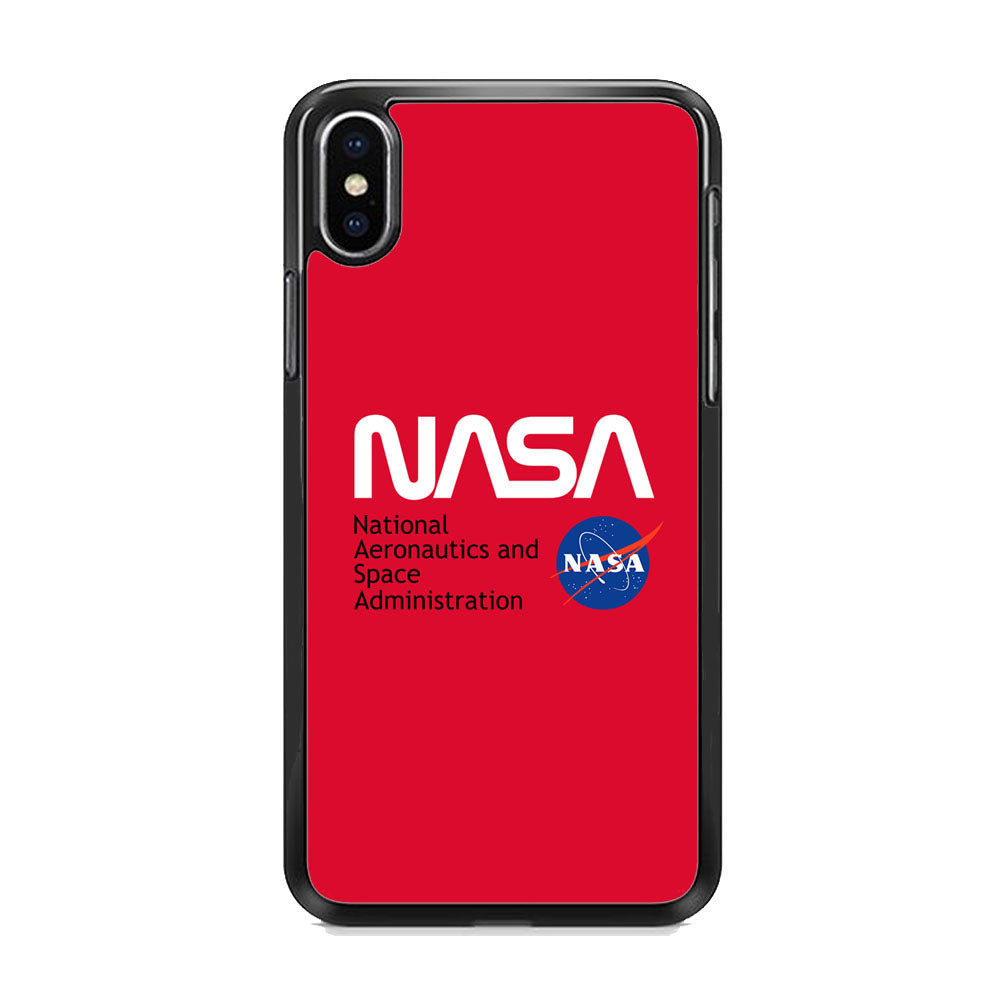Nasa Red Authentic iPhone Xs Case-Xtracase