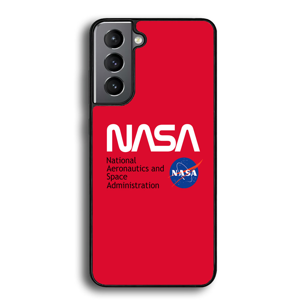Nasa Red Authentic Samsung Galaxy S21 Plus Case-Xtracase