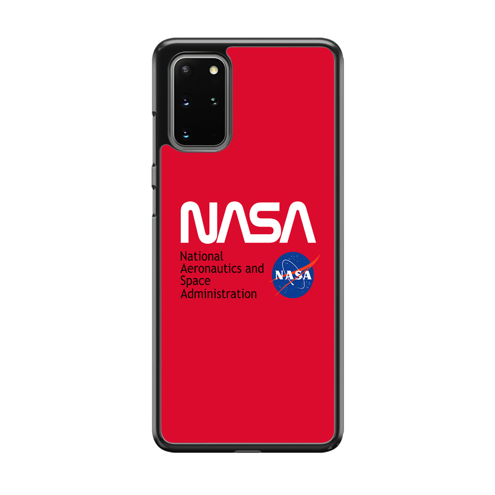 Nasa Red Authentic Samsung Galaxy S20 Plus Case-Xtracase