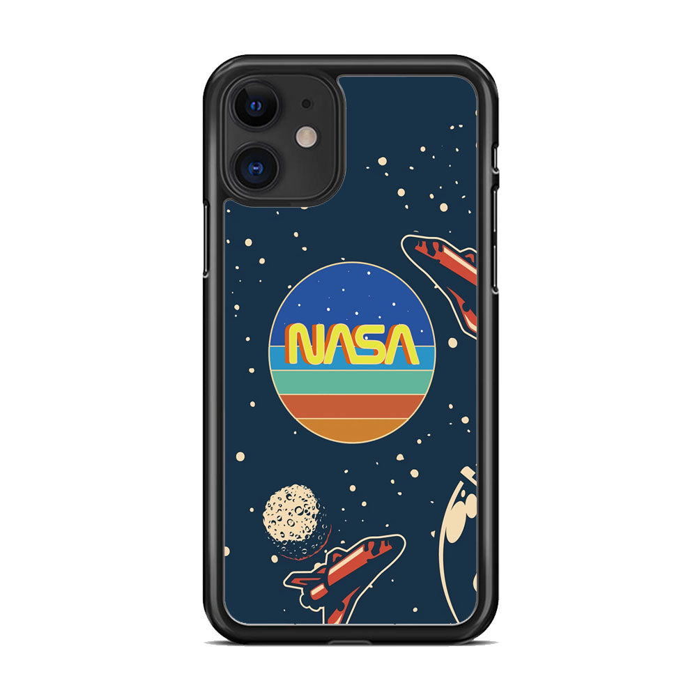 Nasa Retro Space iPhone 11 Case-Xtracase