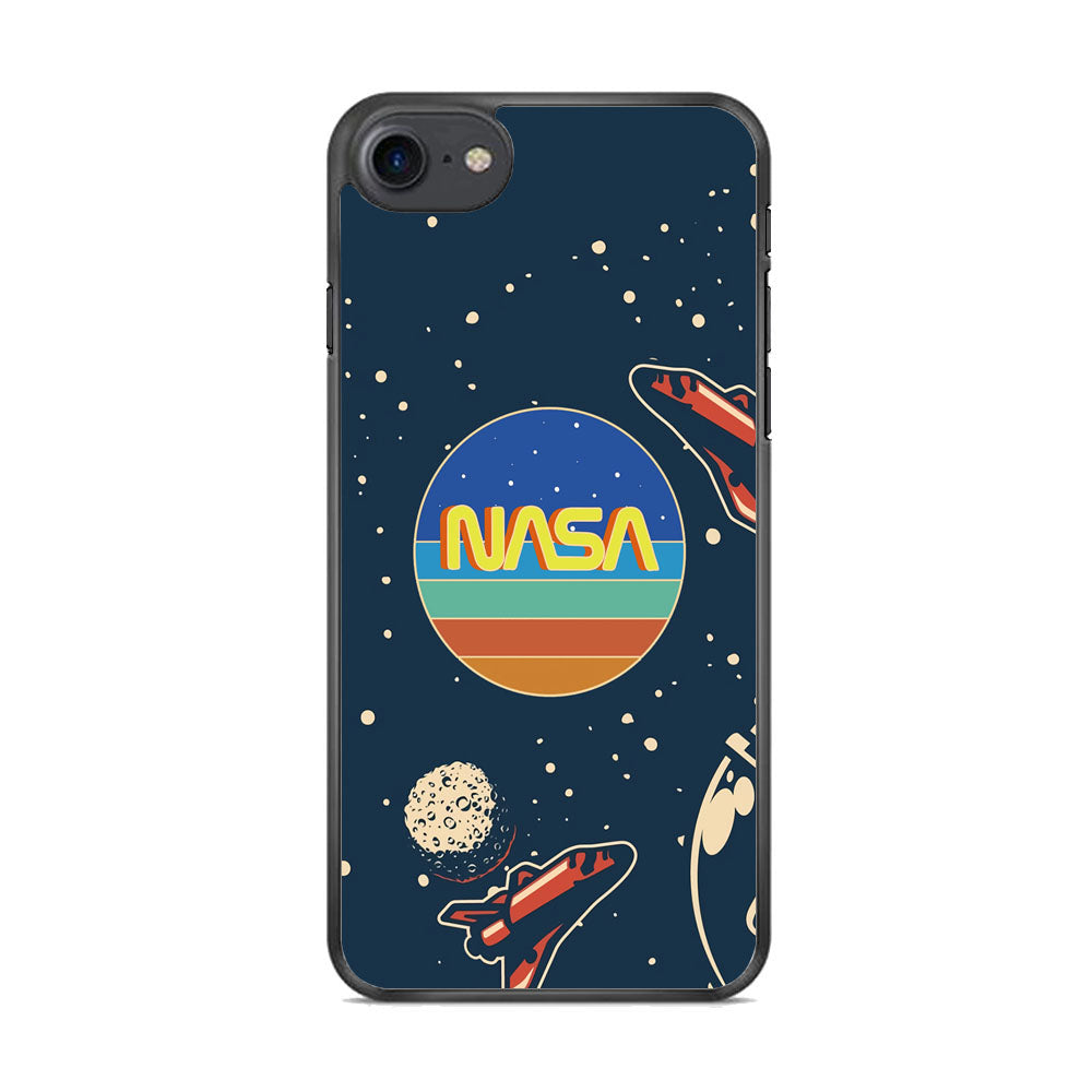 Nasa Retro Space iPhone 7 Case-Xtracase