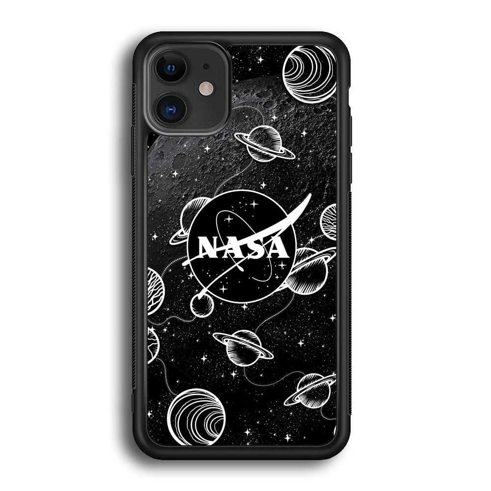Nasa Shadow of The Moon iPhone 12 Case-Xtracase