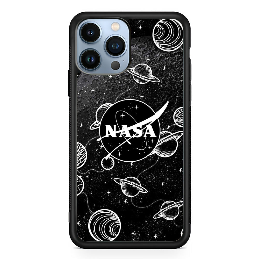 Nasa Shadow of The Moon iPhone 14 Pro Case-Xtracase
