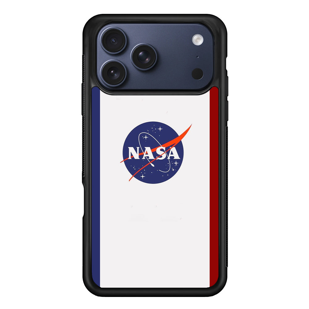 Nasa Stripe Blue Red Emblem iPhone 17 Pro Case - Xtracase