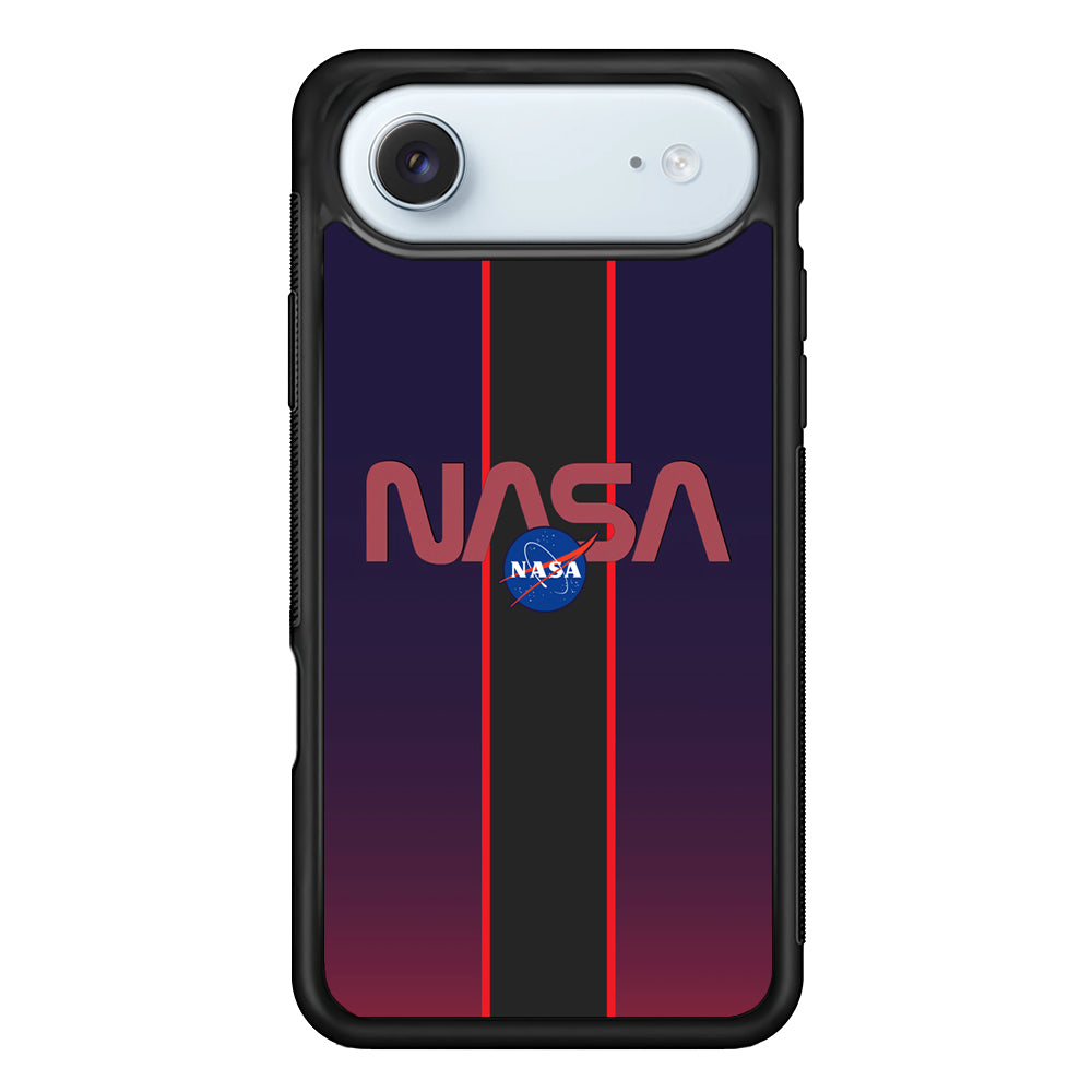 Nasa Stripe Line Red iPhone 17 Air Case - Xtracase