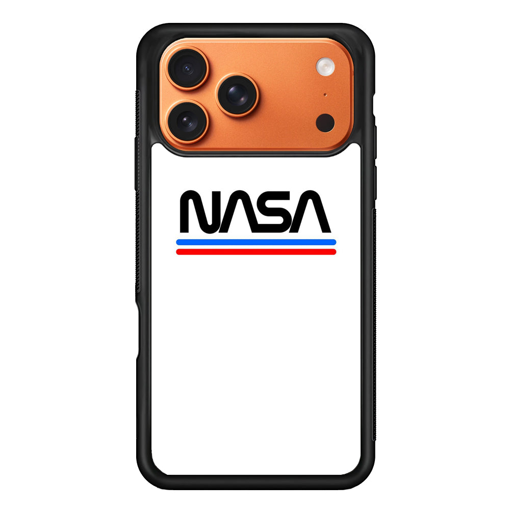 Nasa White Stripe iPhone 17 Pro Max Case