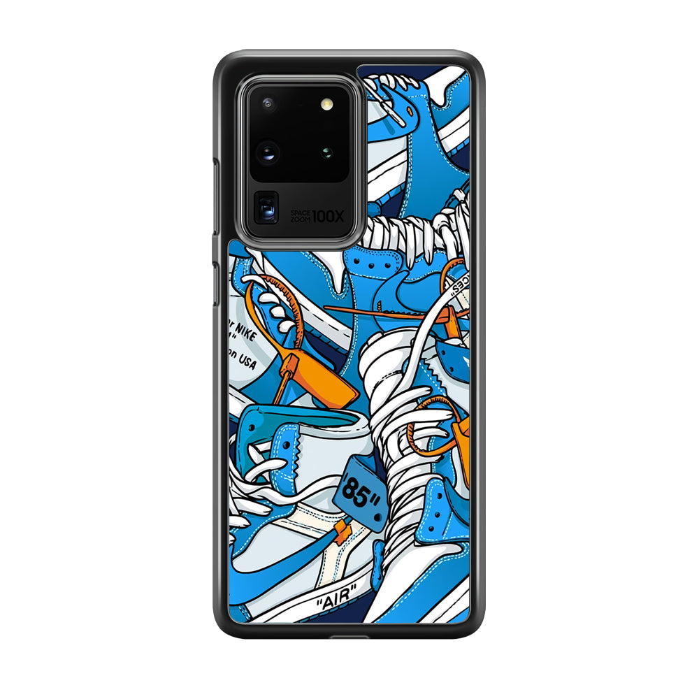 Nike Air Blue Samsung Galaxy S20 Ultra Case-Xtracase
