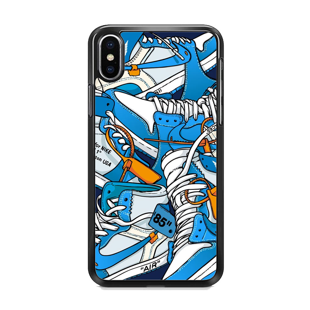 Nike Air Blue iPhone Xs Case-Xtracase