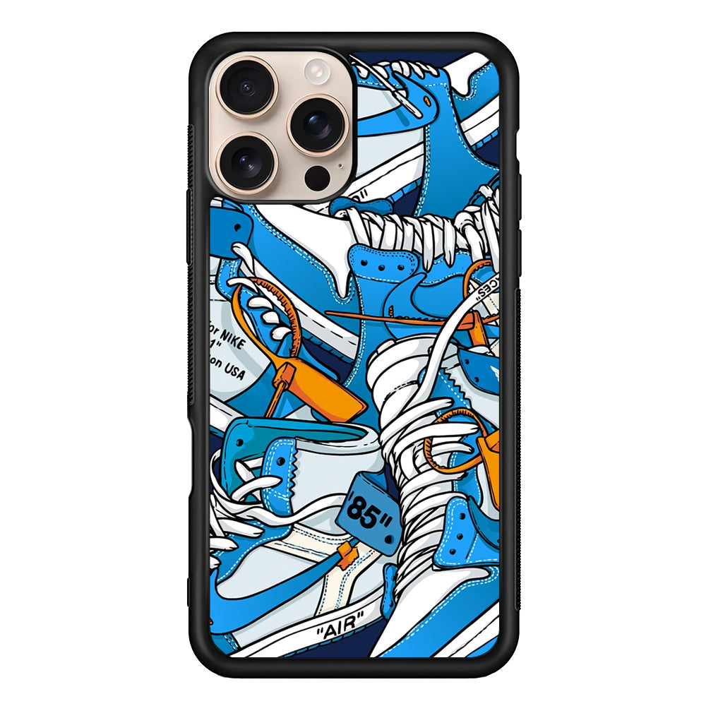 Nike Air Blue iPhone 16 Pro Max Case - Xtracase