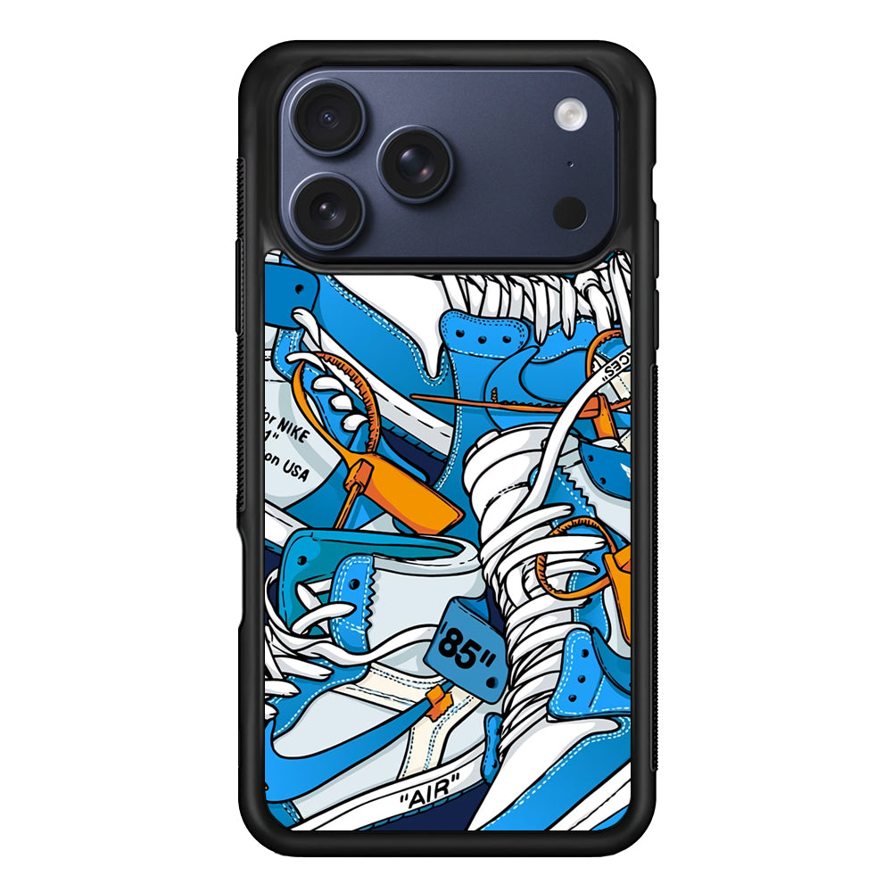 Nike Air Blue iPhone 17 Pro Case - Xtracase