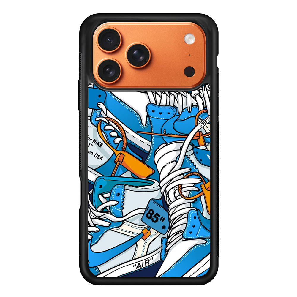 Nike Air Blue iPhone 17 Pro Max Case