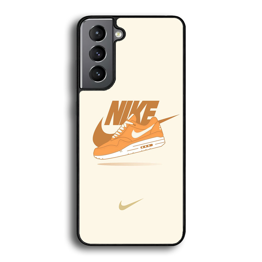 Nike Air Max Cream Shoes Samsung Galaxy S21 Plus Case-Xtracase