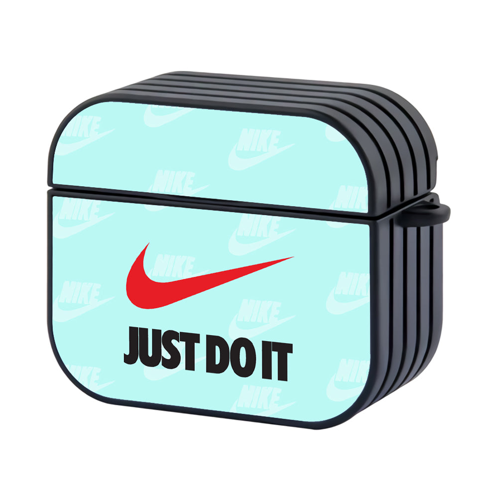 Nike Blue Light Pattern Apple Airpods 4 Case - Xtracase