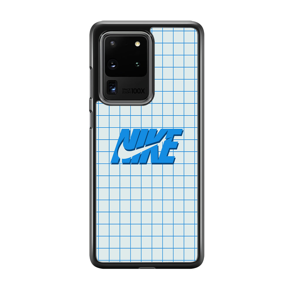 Nike Blue Square Spot Samsung Galaxy S20 Ultra Case-Xtracase