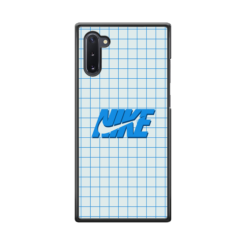 Nike Blue Square Spot Samsung Galaxy Note 10 Case-Xtracase