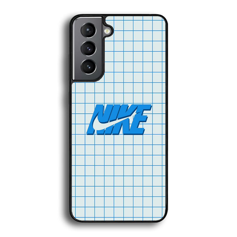 Nike Blue Square Spot Samsung Galaxy S21 Plus Case-Xtracase