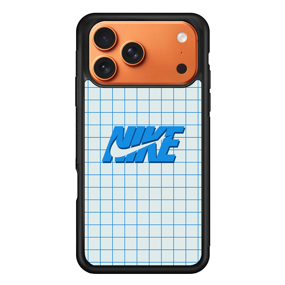 Nike Blue Square Spot iPhone 17 Pro Max Case