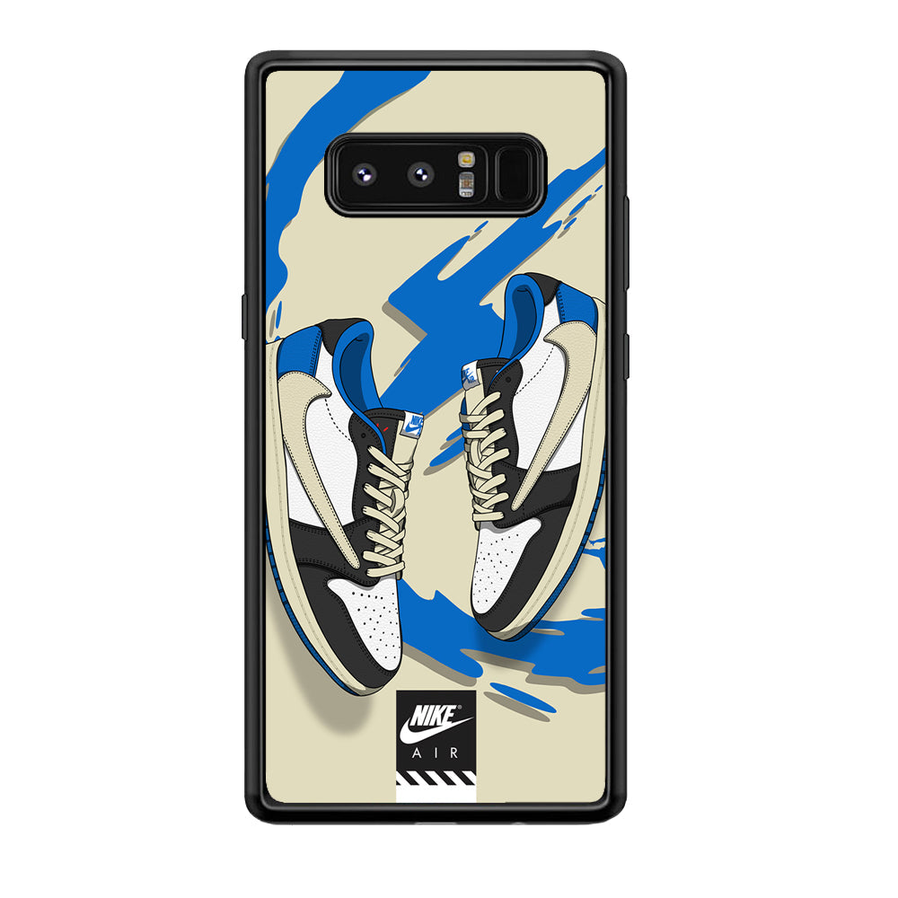 Nike Blue Whirlwind Samsung Galaxy Note 8 Case-Xtracase