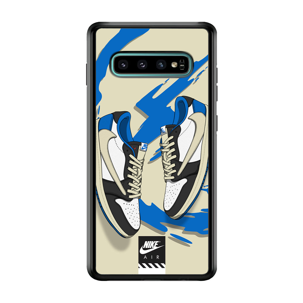 Nike Blue Whirlwind Samsung Galaxy S10 Case-Xtracase