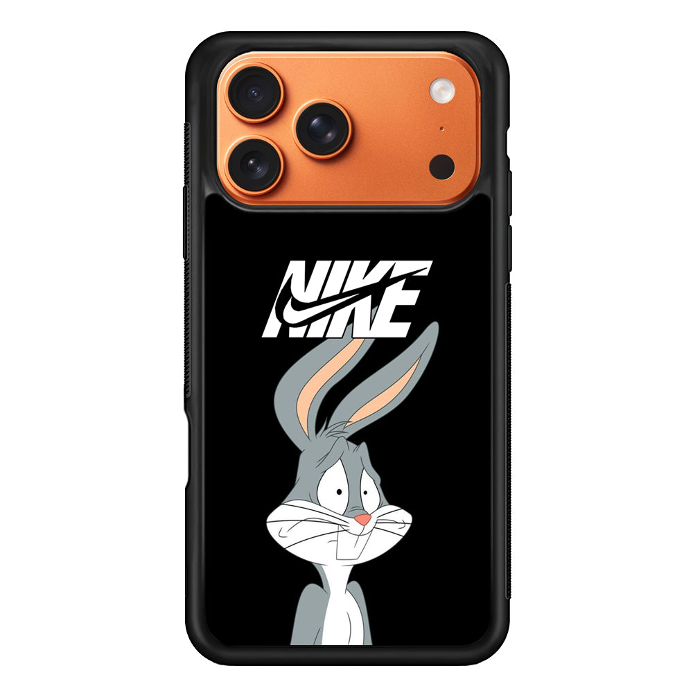 Nike Bugs Bunny Scared iPhone 17 Pro Max Case