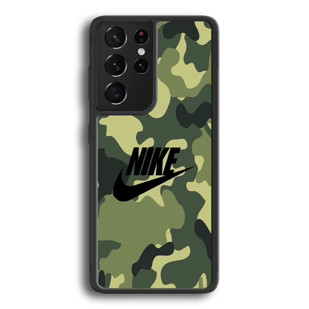 Nike Camo Fighter Samsung Galaxy S21 Ultra Case-Xtracase