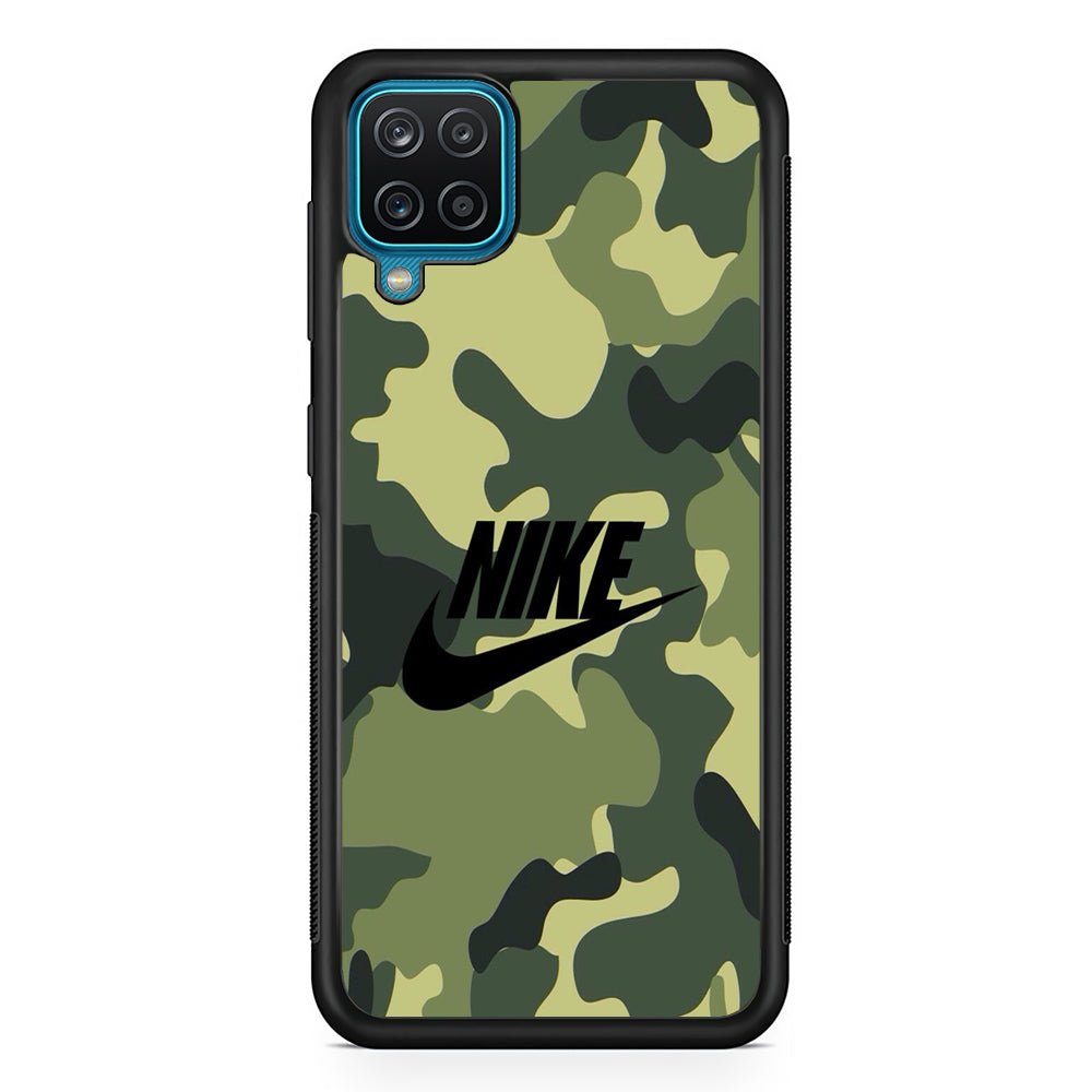 Nike Camo Fighter Samsung Galaxy A12 Case-Xtracase